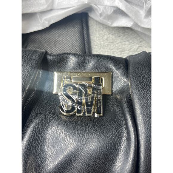 New Steve Madden Bspiral Crossbody Bag Black Measurements in Photos - Picture 5 of 10